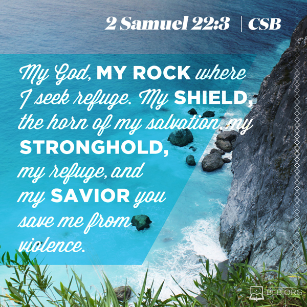 2 Samuel Images - 2 Samuel 22:3 (CSB)