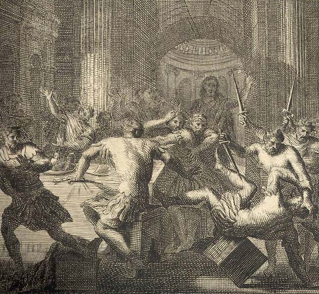 2 Samuel Images - Amnon Is Killed by Absalom
