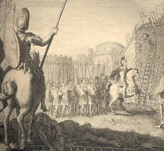 2 Samuel Images - Sheba's Head Is Thrown to Joab