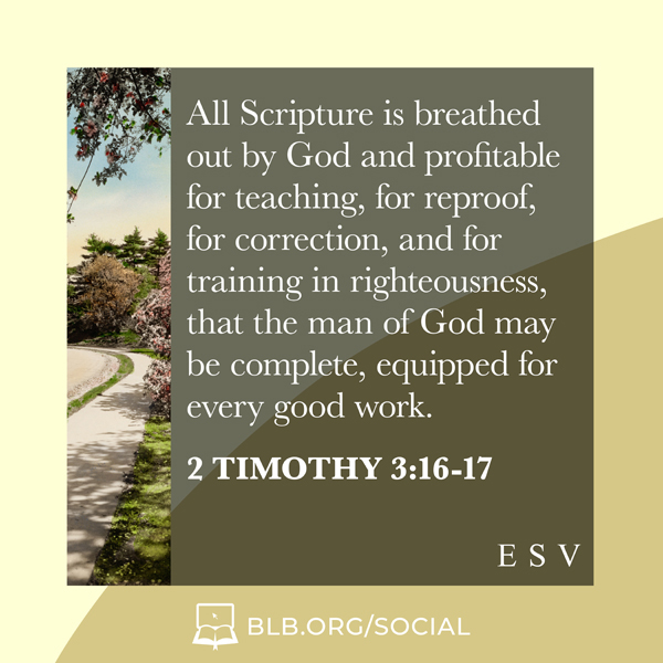 2 Timothy Images - 2 Timothy 3:16-17 ESV
