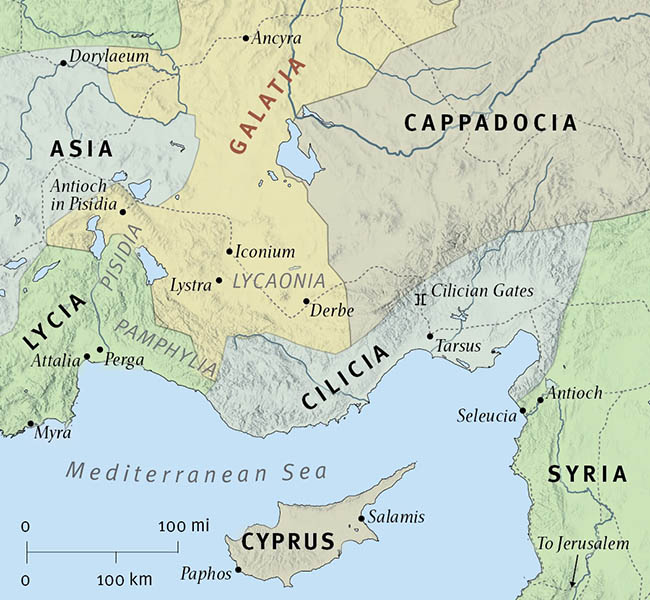 Acts Images - The Setting of Galatians
