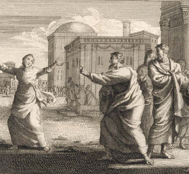 Acts Images - Paul Heals a Possessed Woman