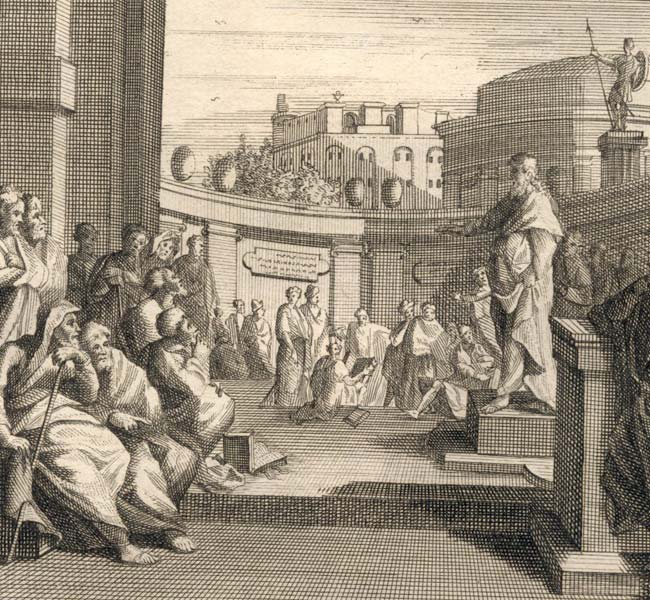 Acts Images - Paul Preaches on Mars' Hill