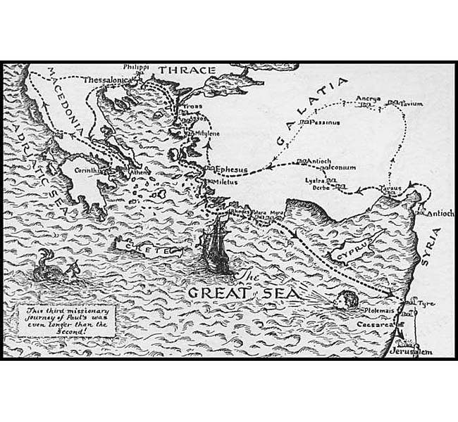 Acts Images - Paul's Third Great Missionary Journey