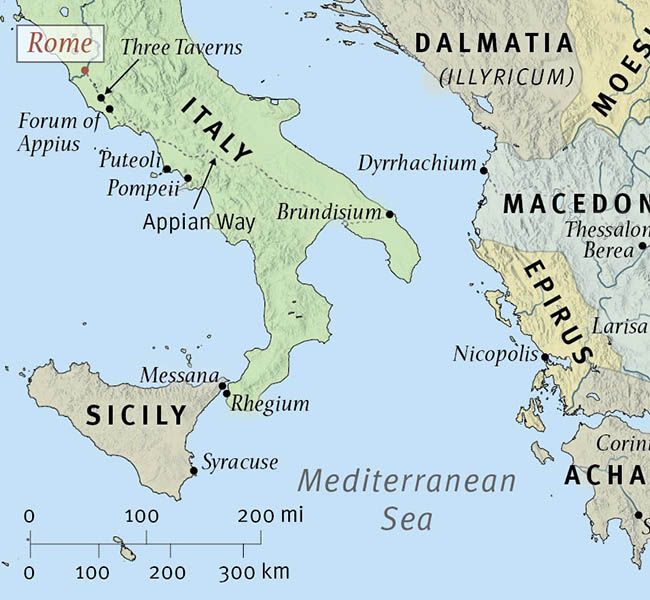 Acts Images - The Setting of Romans
