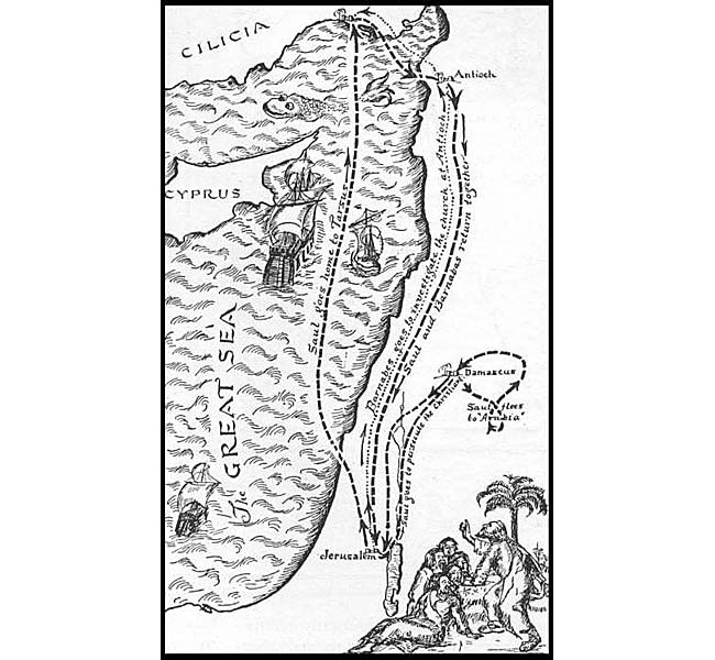 Acts Images - The Conversion of Saul of Tarsus