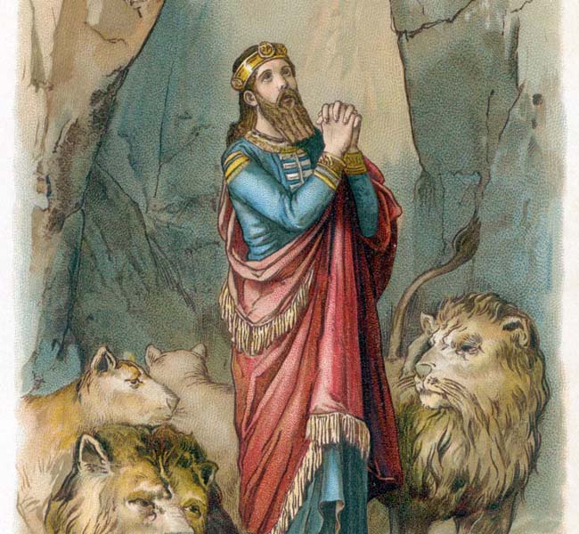 Daniel Images - Daniel Praying to God in the Lion's Den