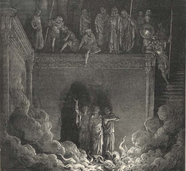 Daniel Images - Shadrach, Meshach, and Abednego in the Fiery Furnace