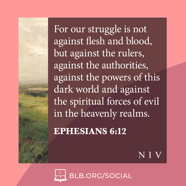 Ephesians Images - Ephesians 6:12 NIV