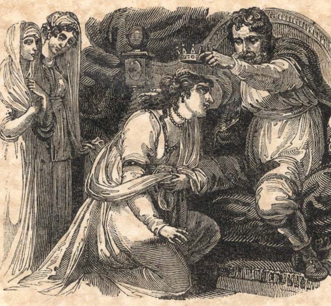 Esther Images - Ahasuerus Crowning Esther