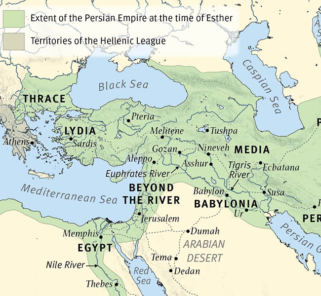 Esther Images - The Persian Empire at the Time of Esther