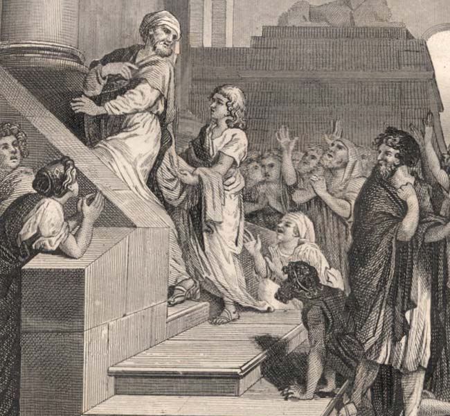Esther Images - Mordecai Doesn’t Bow to Haman