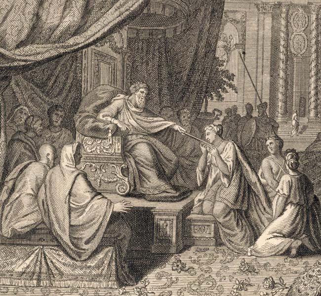 Esther Images - Esther Comes before Ahasuerus