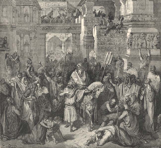 Esther Images - Mordecai Second to Ahasuerus