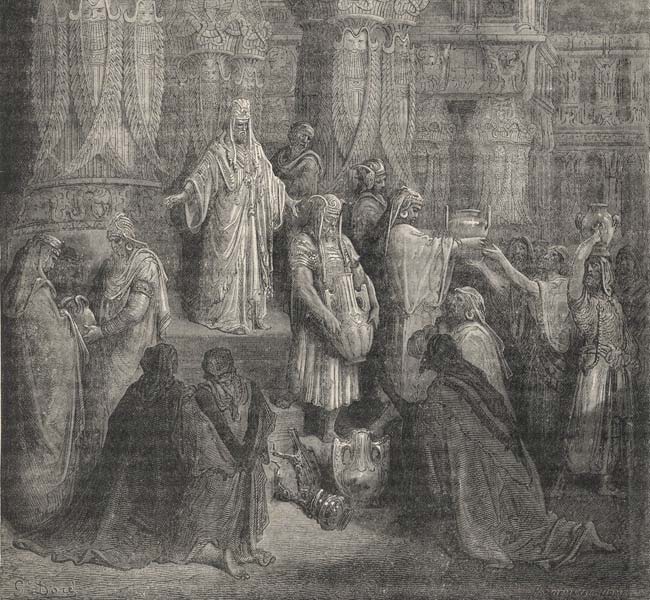Ezra Images - Cyrus Restoring the Vessels of the Temple