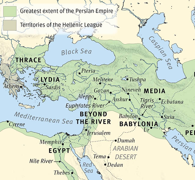 Ezra Images - The Empires of Daniel's Visions: The Persians