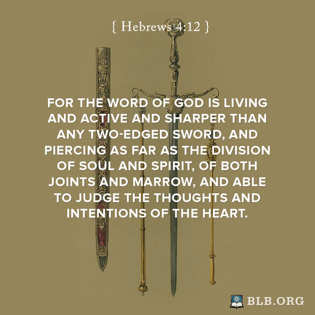 Hebrews Images - Hebrews 4:12 NASB95