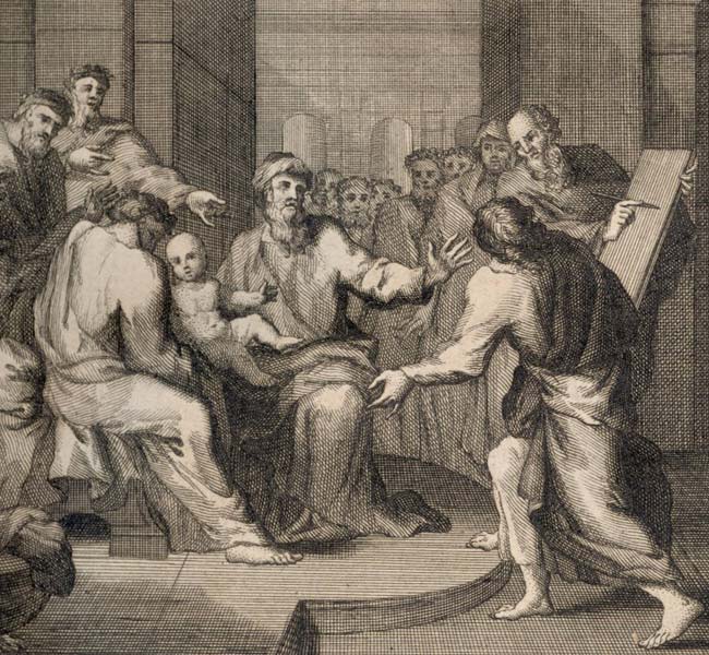 Isaiah Images - Zechariah Confirms John's Name