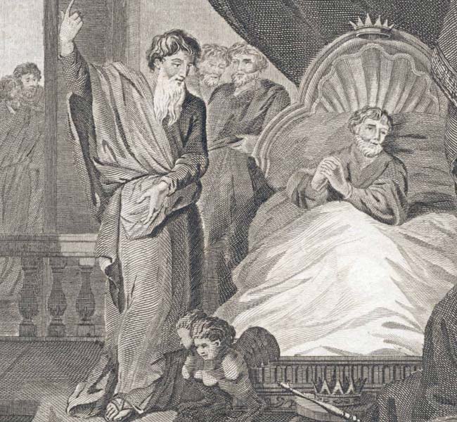Isaiah Images - Isaiah and Hezekiah