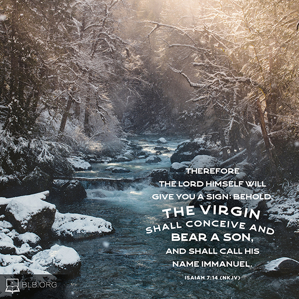 Isaiah Images - Isaiah 7:14 NKJV