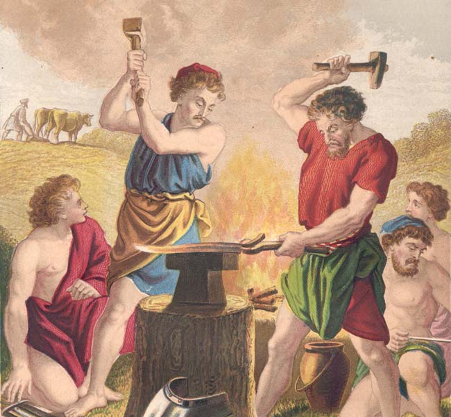 Isaiah Images - Beating the Swords into Plowshares