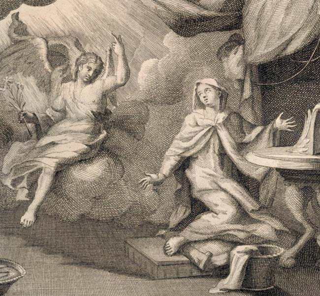 Isaiah Images - Angel Visits Mary