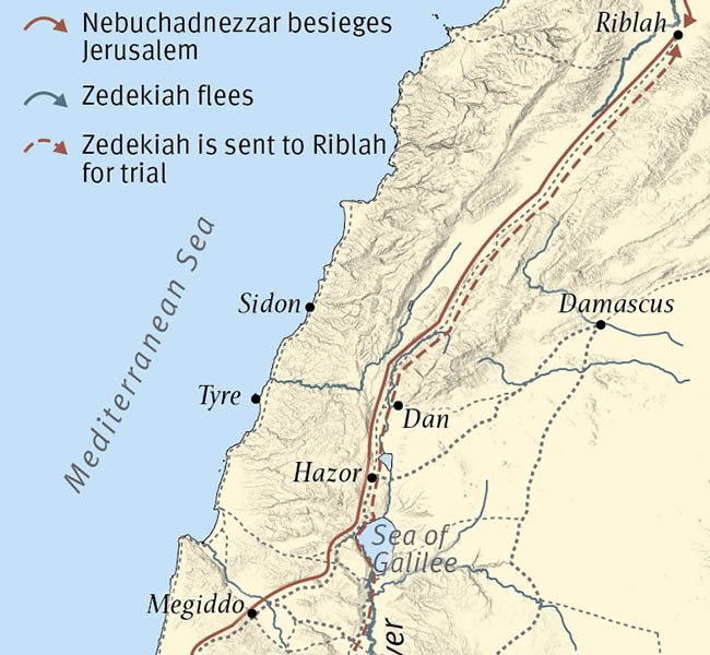 Jeremiah Images - Babylon Attacks Judah