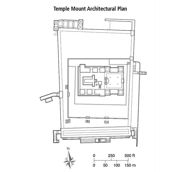 John Images - The Temple Mount Architectural Plan