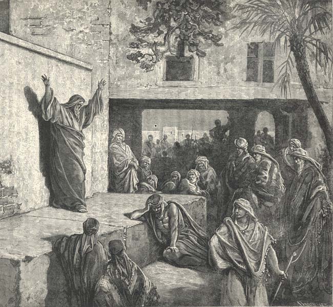 Jonah Images - Jonah Proclaiming God's Wrath
