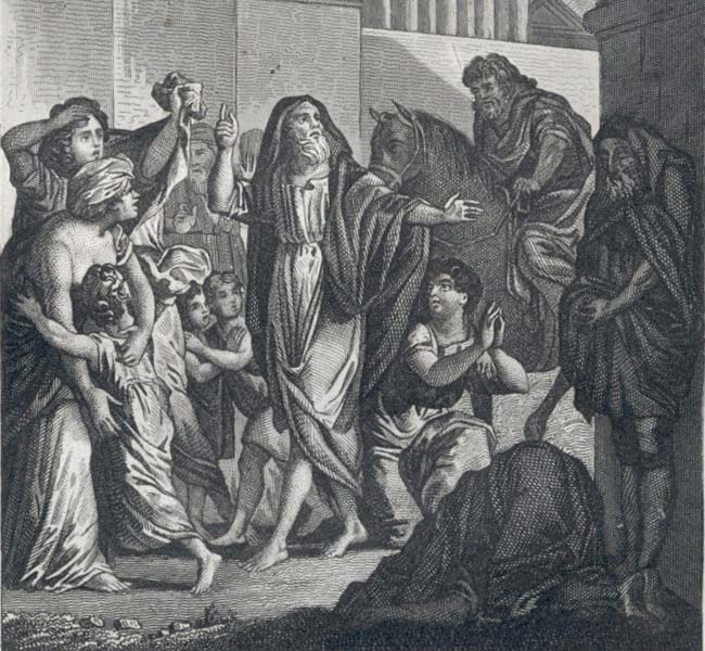 Jonah Images - Jonah Predicts the Destruction of Nineveh