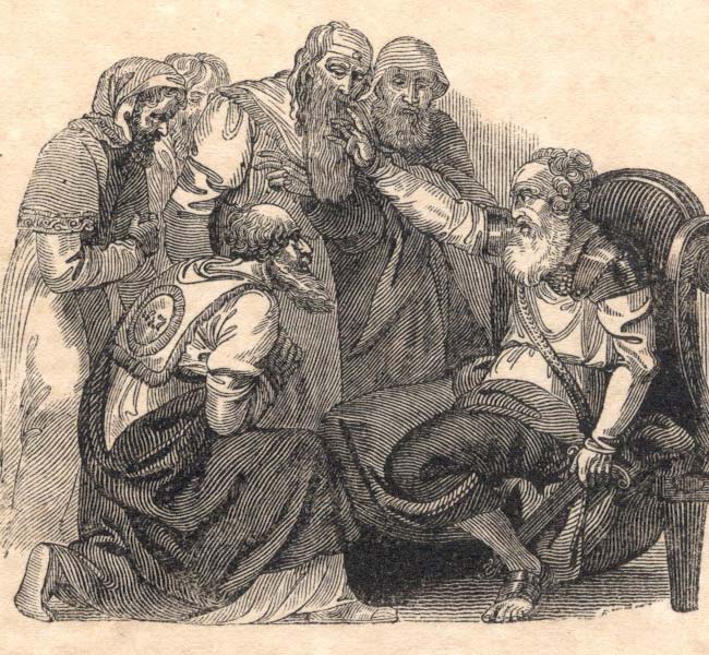 Joshua Exhorting the Elders