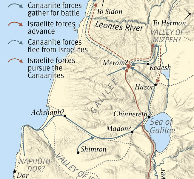 The Conquest of Canaan: The Northern Campaign
