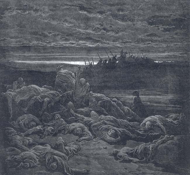 Judges Images - Death of the Sons of Jerubbaal