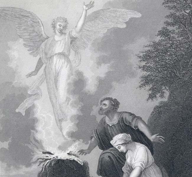 Judges Images - Manoah's Sacrifice #1