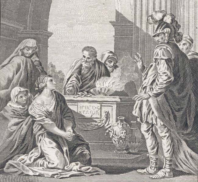 Judges Images - Jephthah Performs His Vow on His Daughter