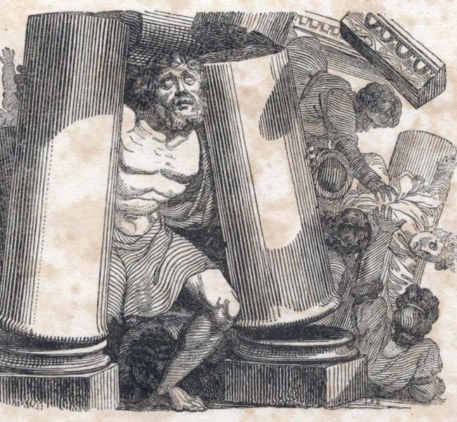 Judges Images - The Death of Samson