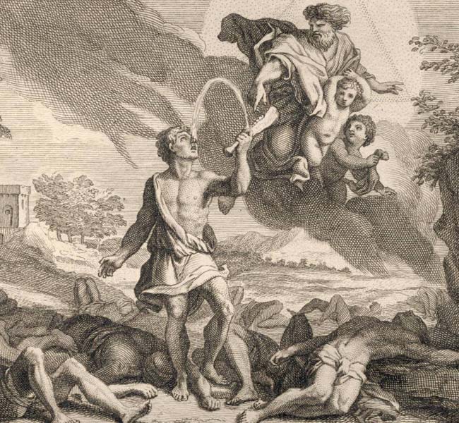 Judges Images - Samson Drinks from the Donkey's Jawbone