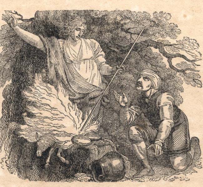 Judges Images - The Angel Appearing to Gideon