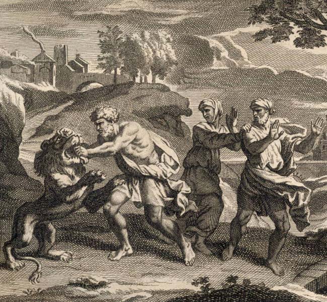 Judges Images - Samson Kills a Lion