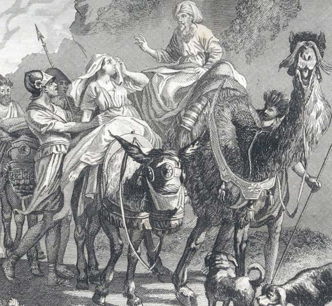 Judges Images - Caleb Gives His Daughter to Othoniel