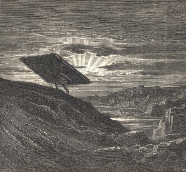 Judges Images - Samson with the Gate of Gaza