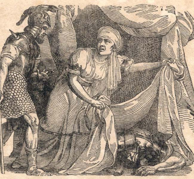 Judges Images - Jael Showing Barak the Body of Sisera