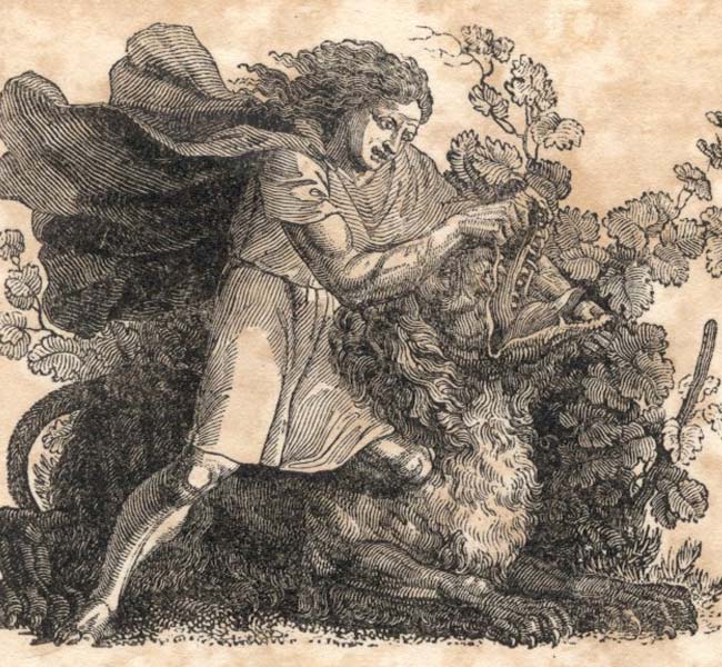 Judges Images - Samson Strangling the Lion