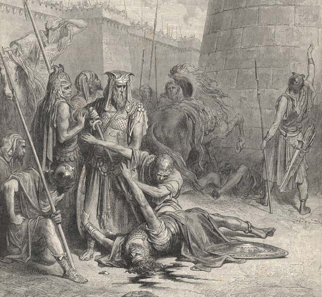 Judges Images - Death of Abimelech