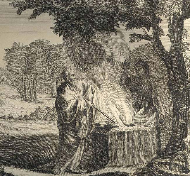 Judges Images - The Angel of the Lord Appears to Gideon