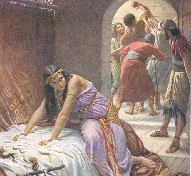Judges Images - Delilah Betrays Samson