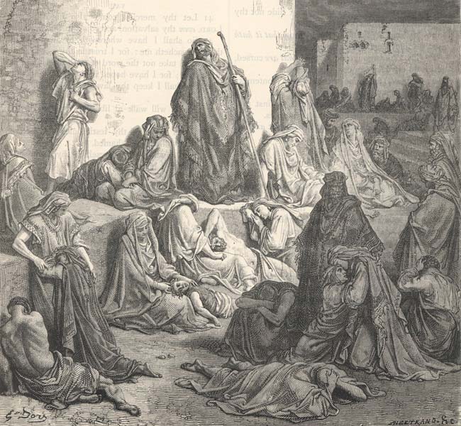 Lamentations Images - The People Mourning over the Ruins of Jerusalem