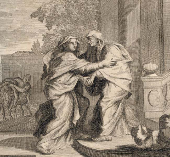 Luke Images - Mary Visits Elizabeth