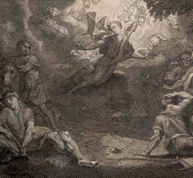 Luke Images - Angels Announce Jesus' Birth to Shepherds