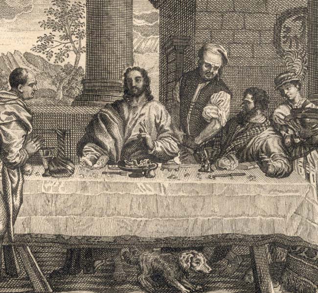 Luke Images - Jesus Eats with the Two Disciples